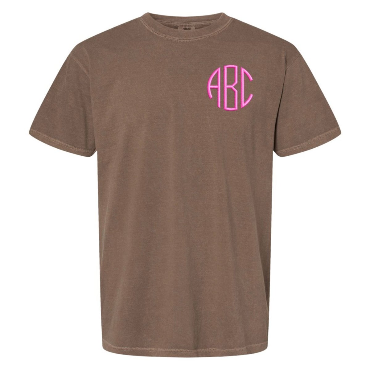 Monogrammed Comfort Colors T-Shirt