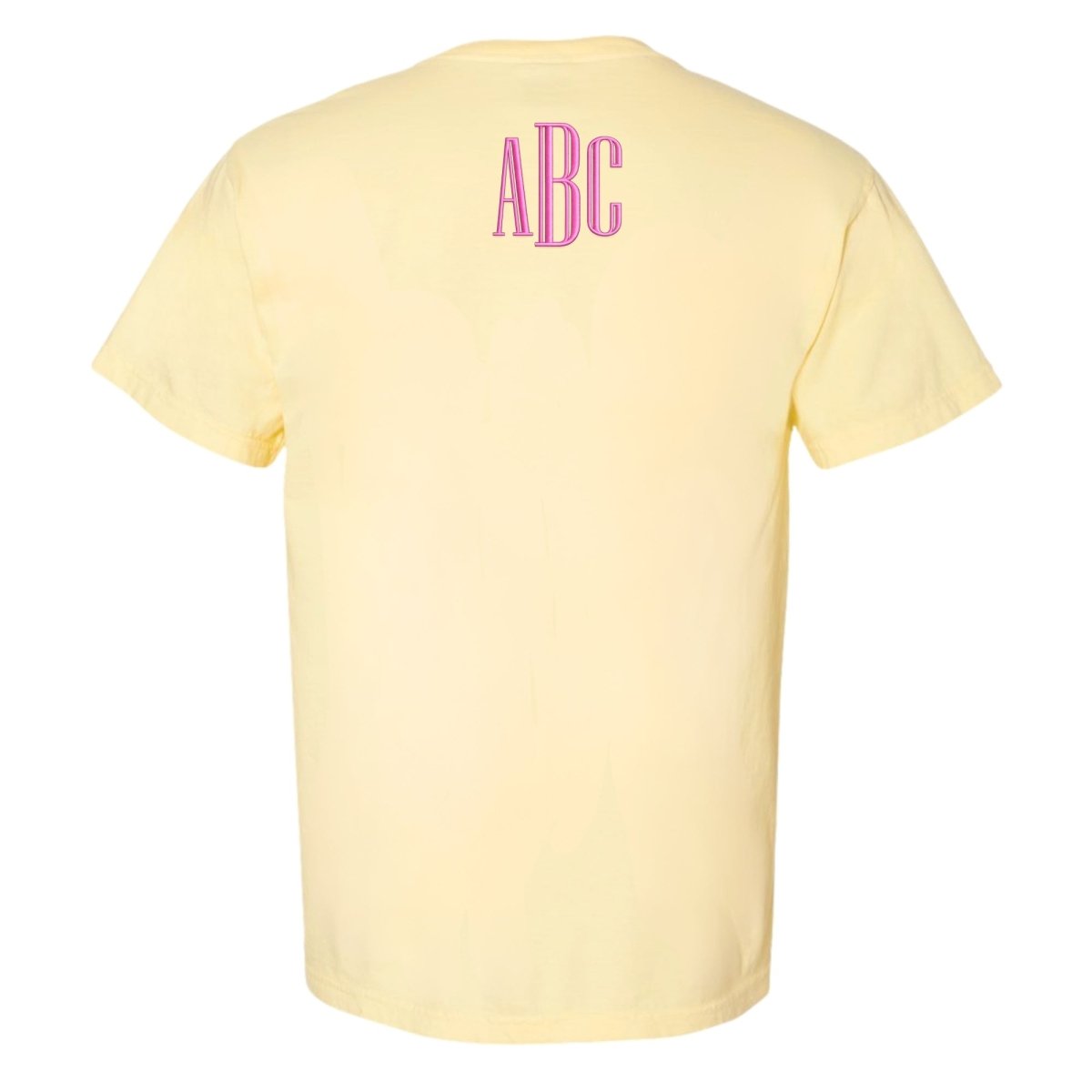 Monogrammed Comfort Colors T-Shirt