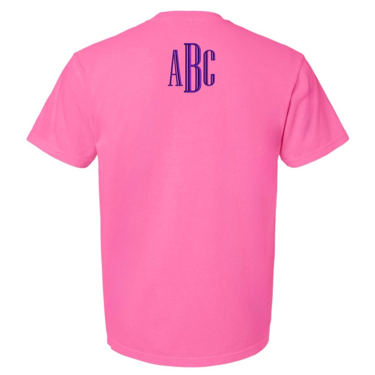 Monogrammed Comfort Colors T-Shirt