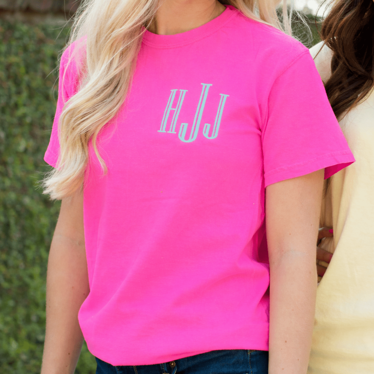Monogrammed Comfort Colors T-Shirt