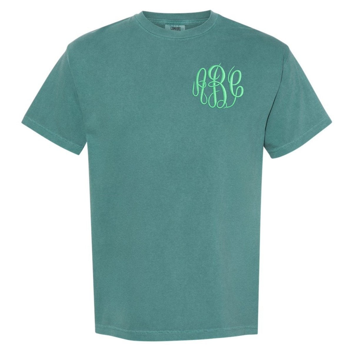 Monogrammed Comfort Colors T-Shirt