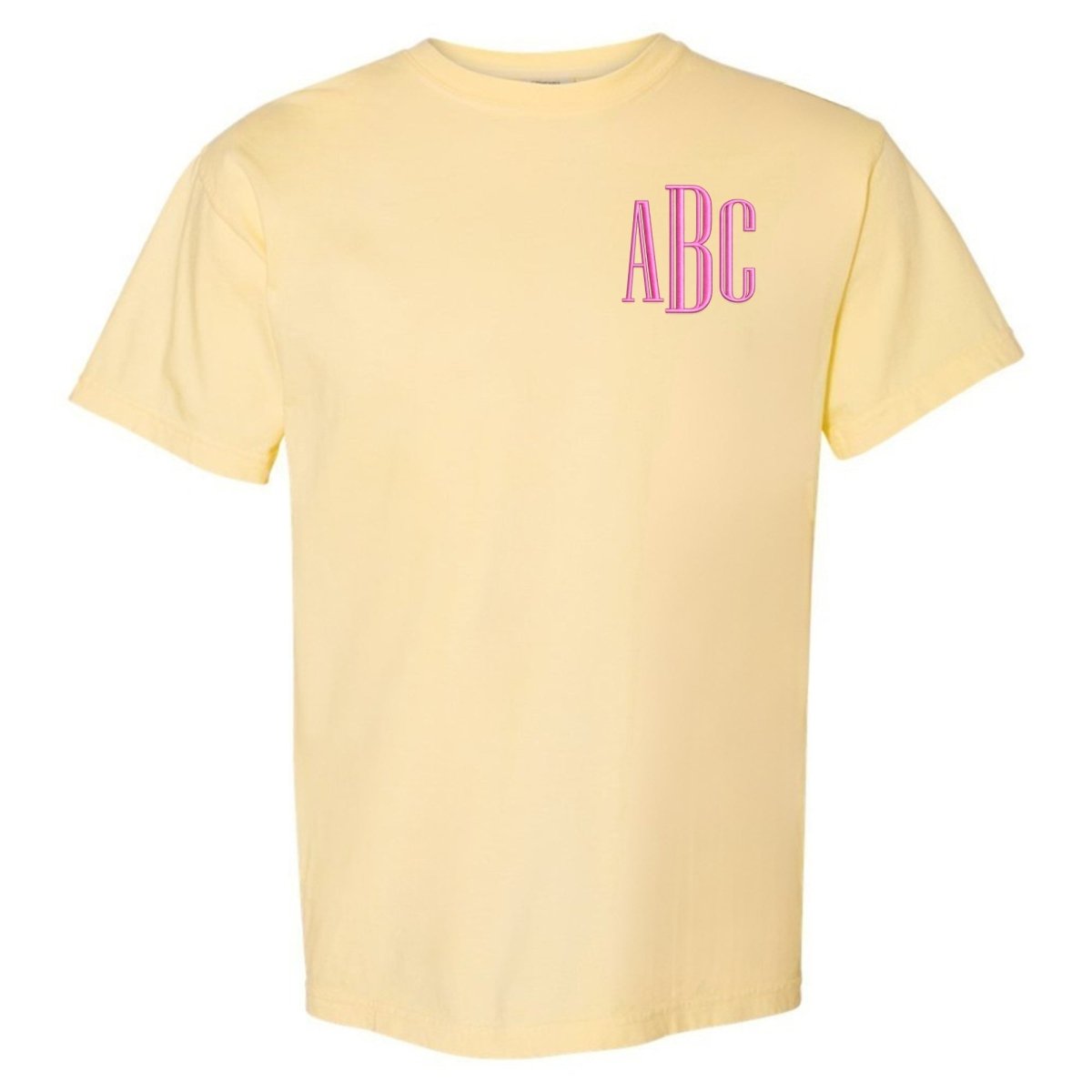 Monogrammed Comfort Colors T-Shirt