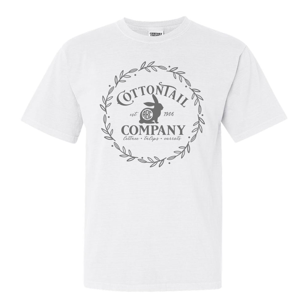 Monogrammed 'Cottontail Company' T-Shirt