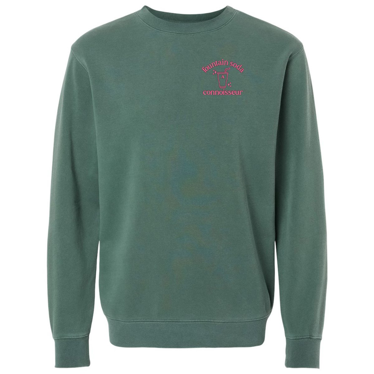 Monogrammed 'Fountain Soda Connoisseur' Cozy Crew