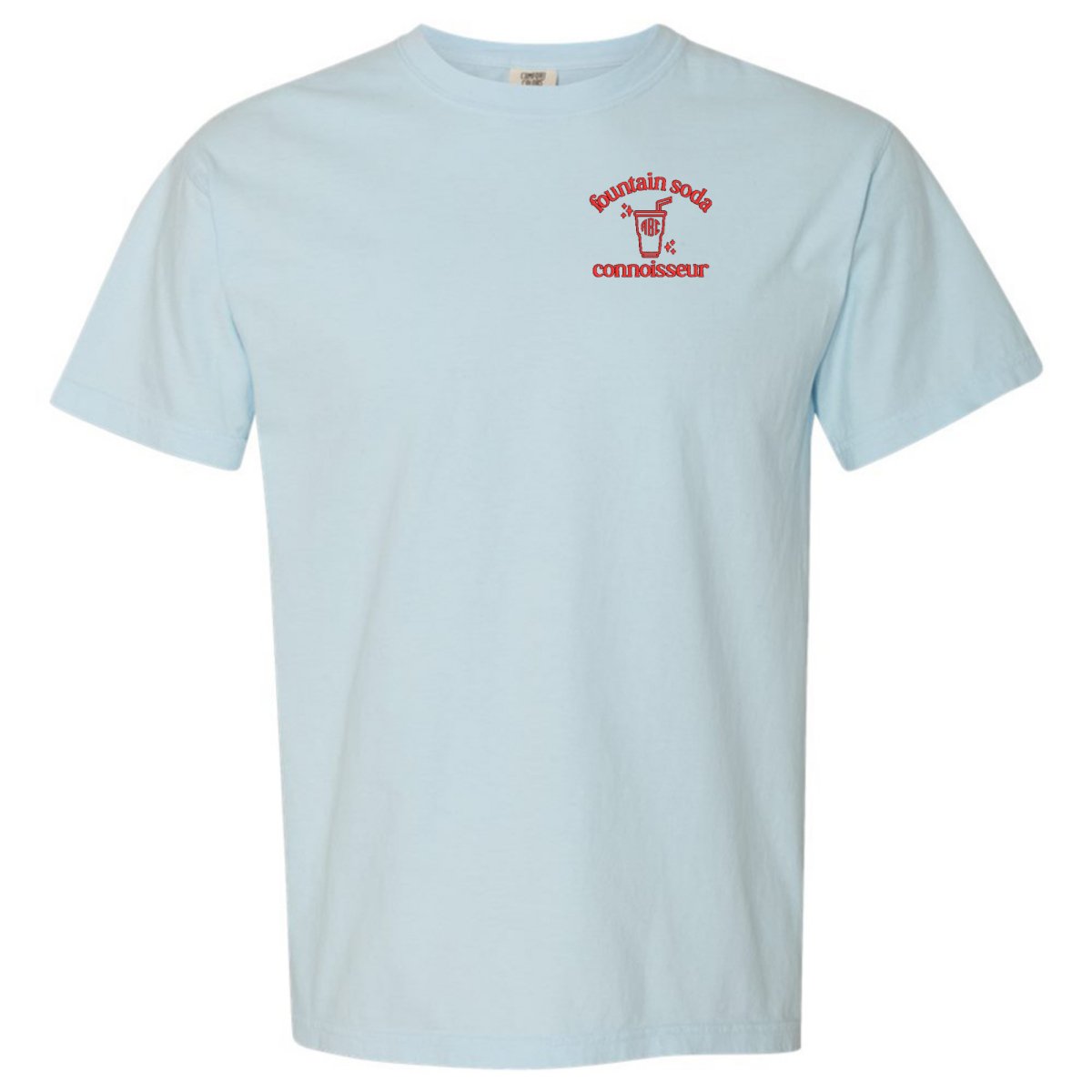 Monogrammed 'Fountain Soda Connoisseur' T-Shirt