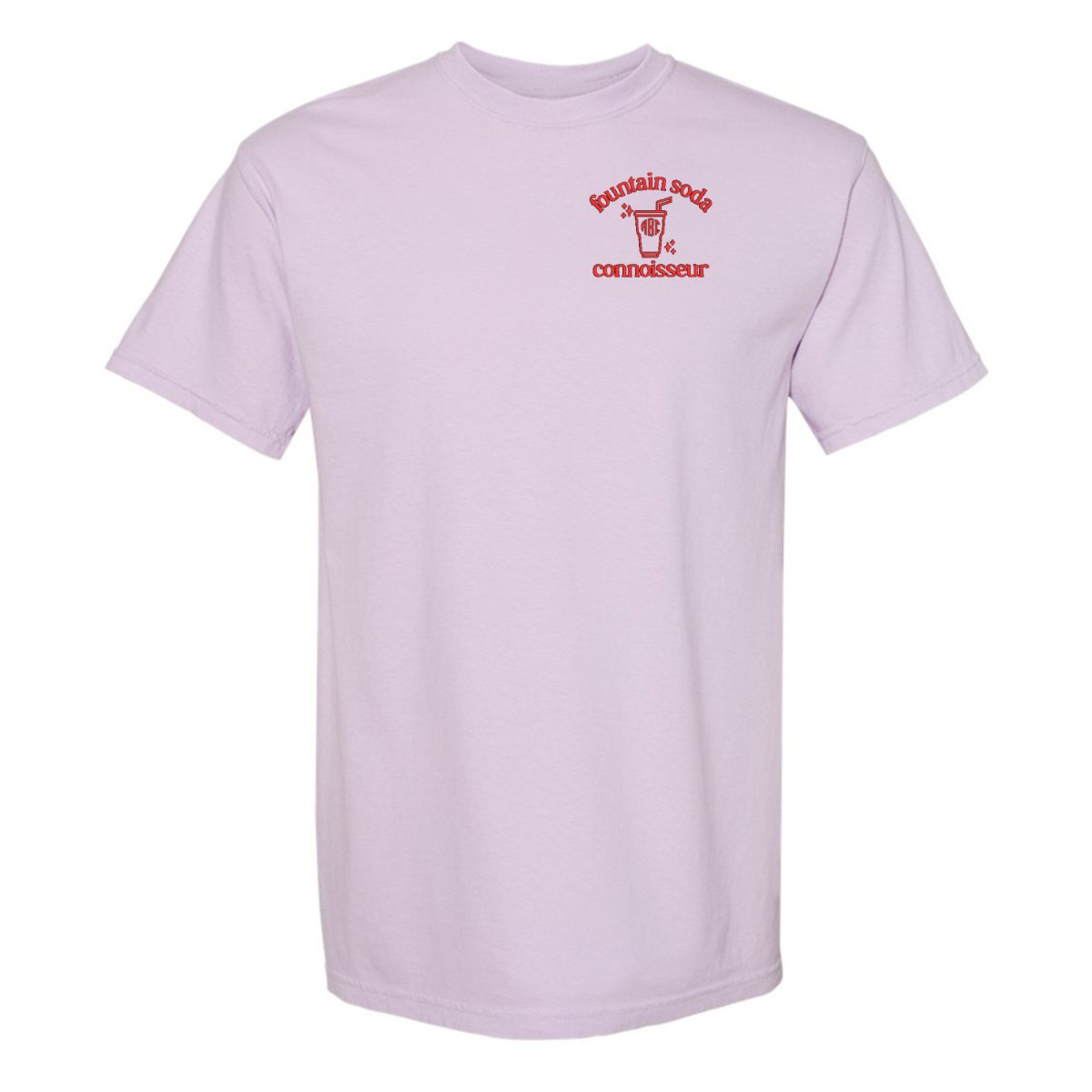 Monogrammed 'Fountain Soda Connoisseur' T-Shirt