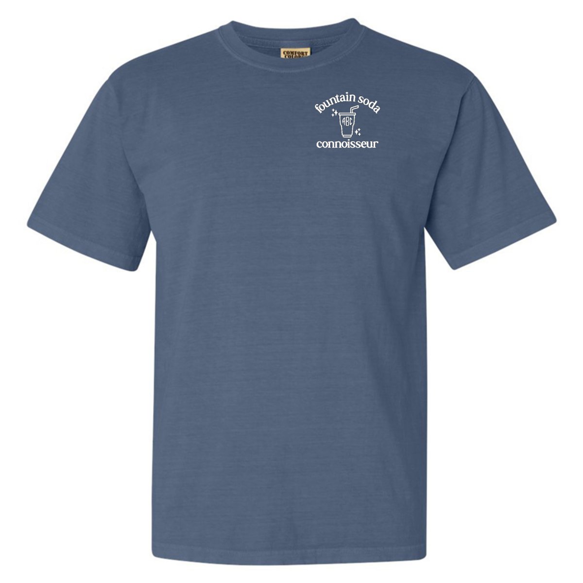 Monogrammed 'Fountain Soda Connoisseur' T-Shirt
