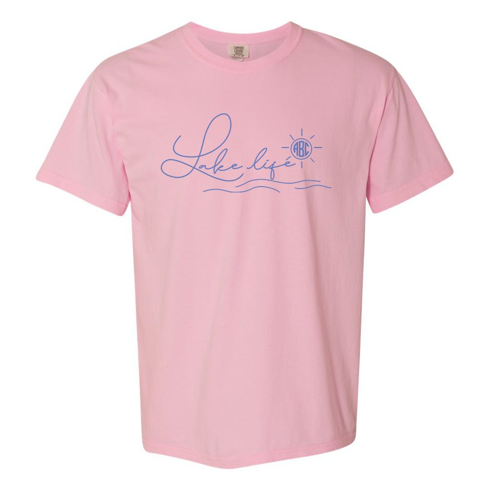 Monogrammed 'Lake Life' T-Shirt