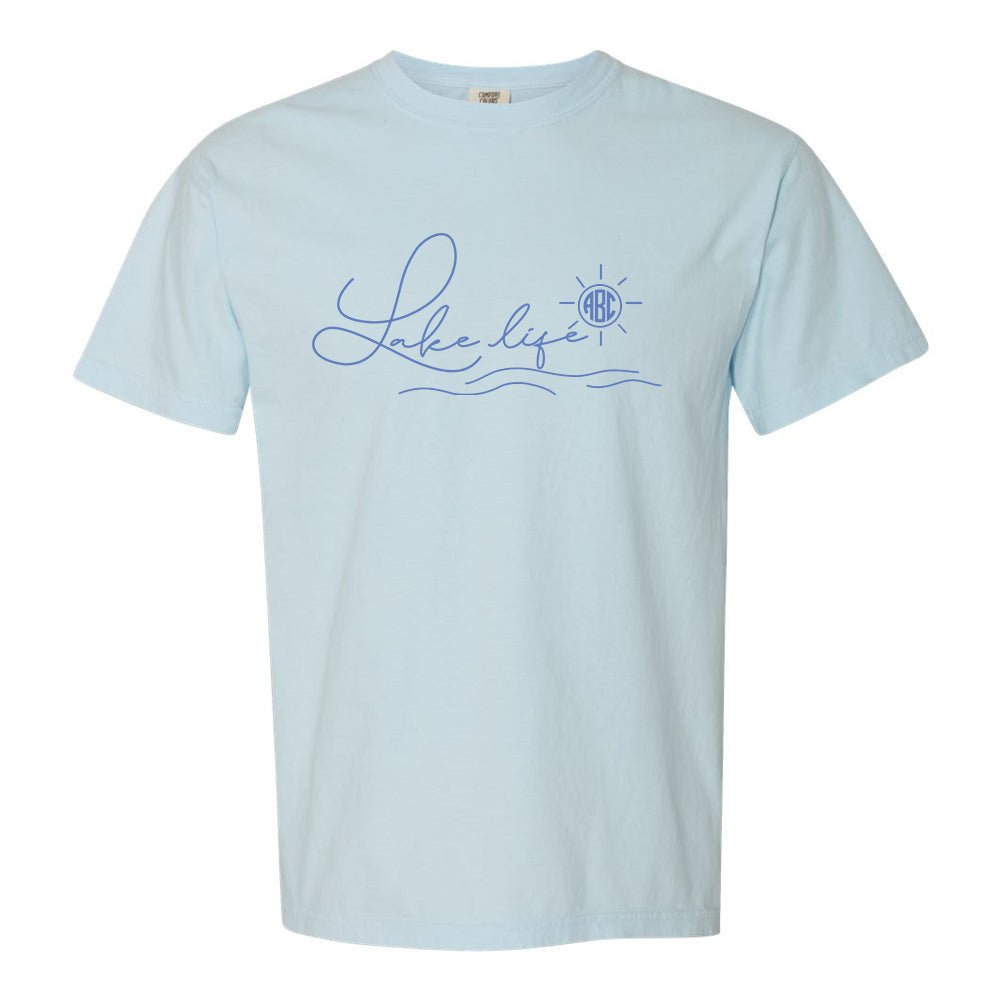 Monogrammed 'Lake Life' T-Shirt