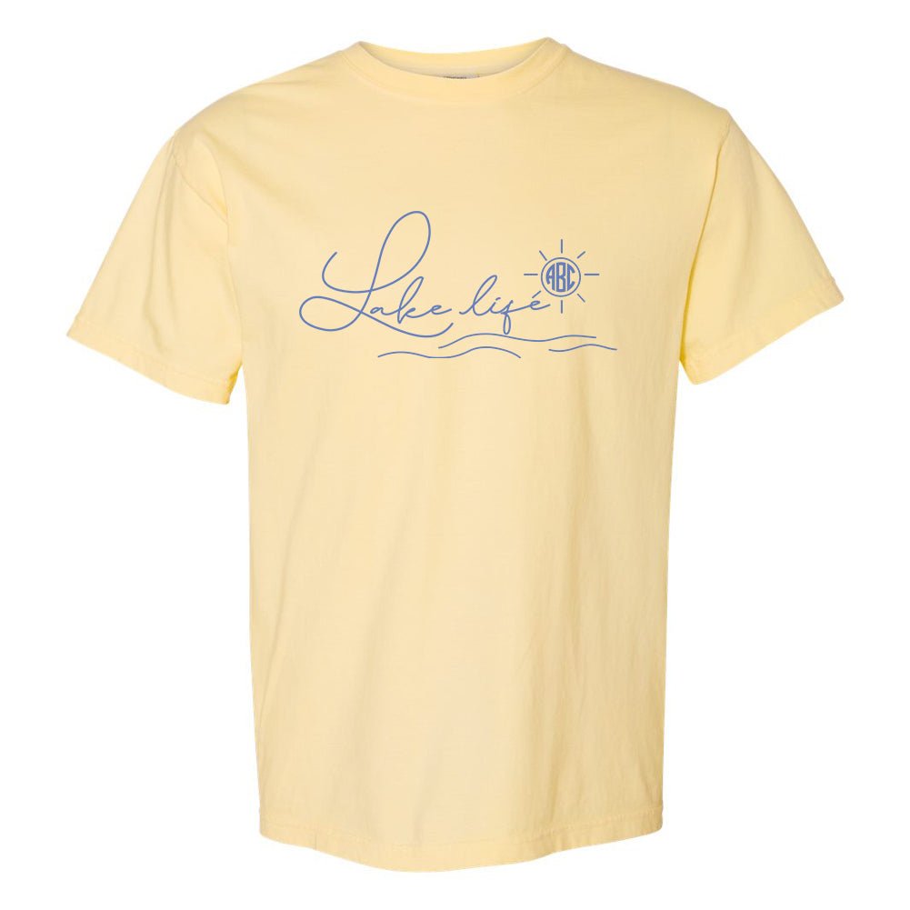 Monogrammed 'Lake Life' T-Shirt