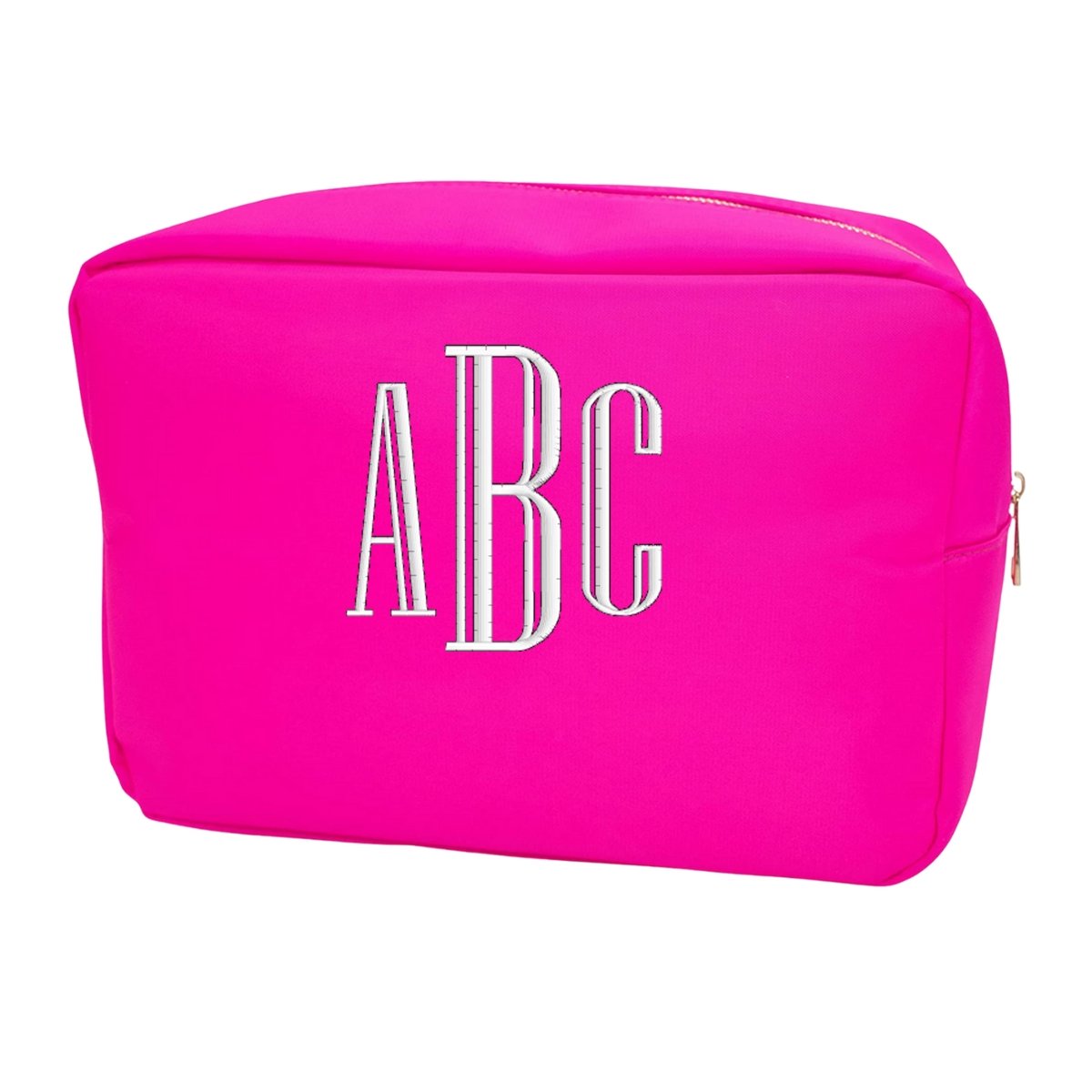 Monogrammed Large Pouch