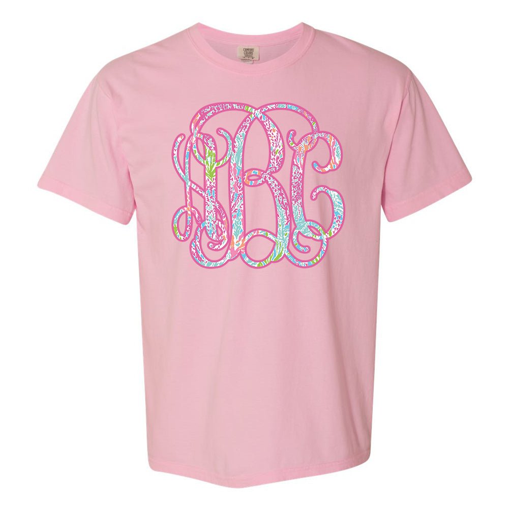 Monogrammed Lilly Big Print T-Shirt