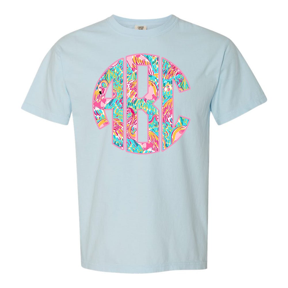 Monogrammed Lilly Big Print T-Shirt
