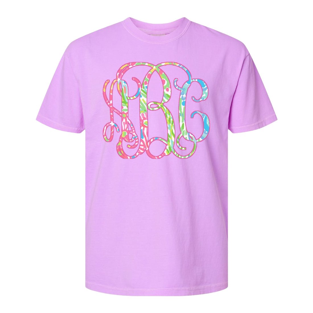 Monogrammed Lilly Big Print T-Shirt