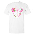 Monogrammed 'Lilly Minnie' Basic T-Shirt