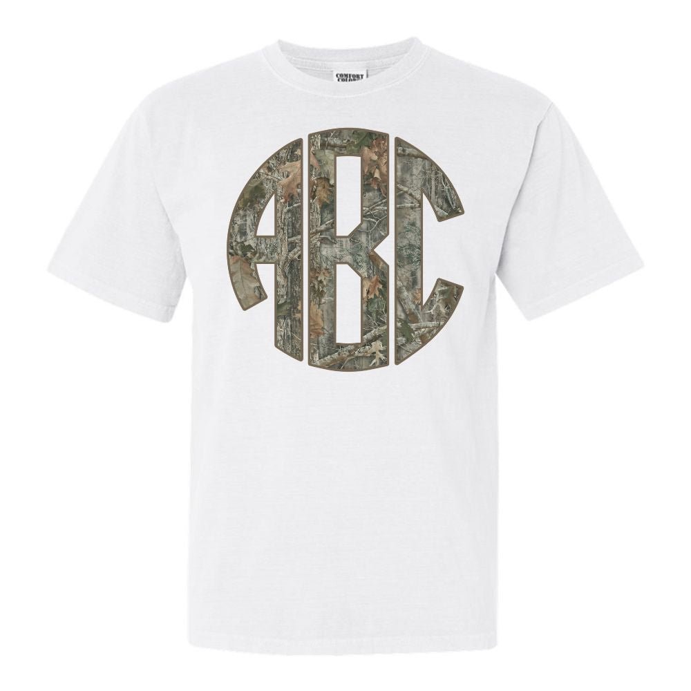 Monogrammed 'RealTree Camo' Big Print T-Shirt