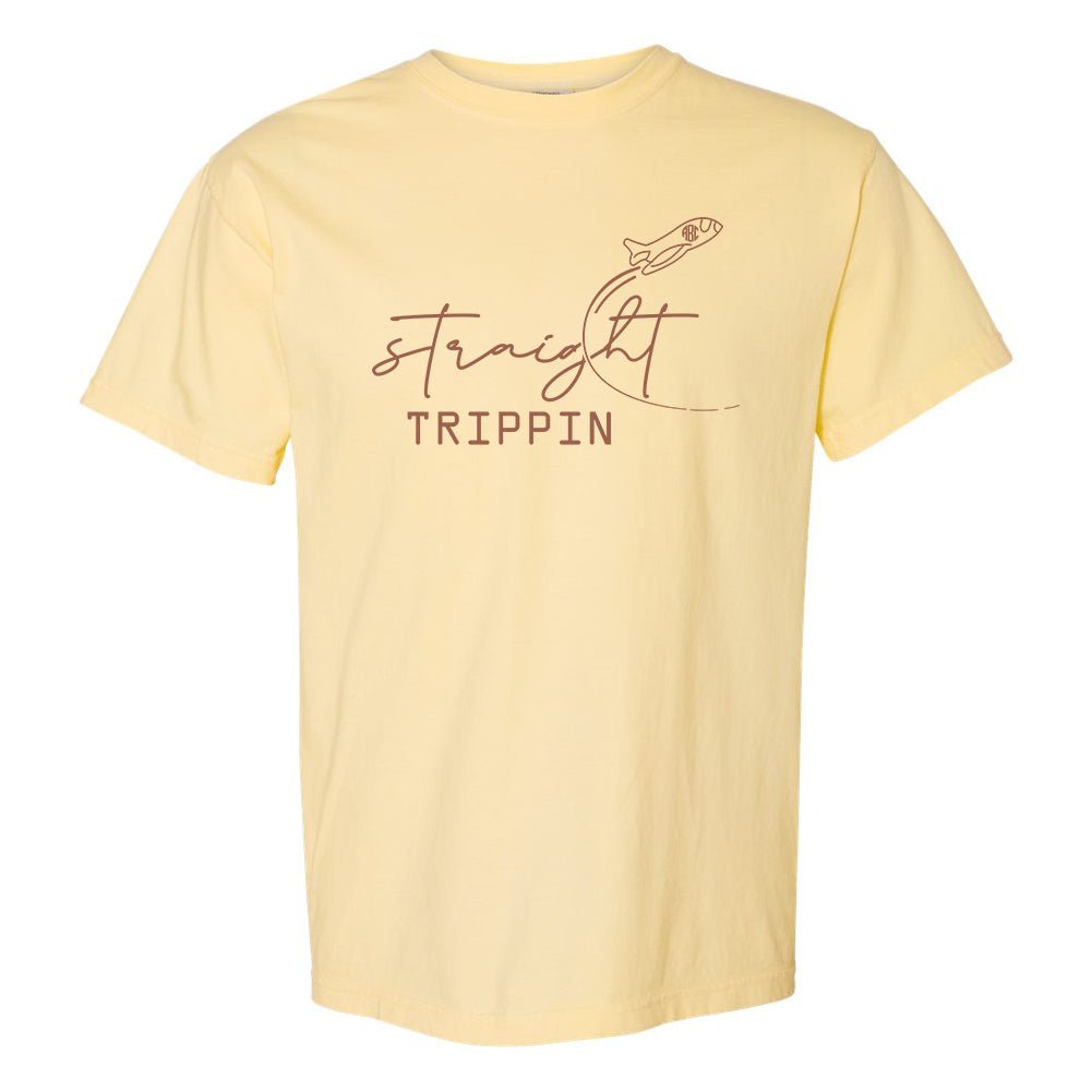 Monogrammed 'Straight Trippin' T-Shirt