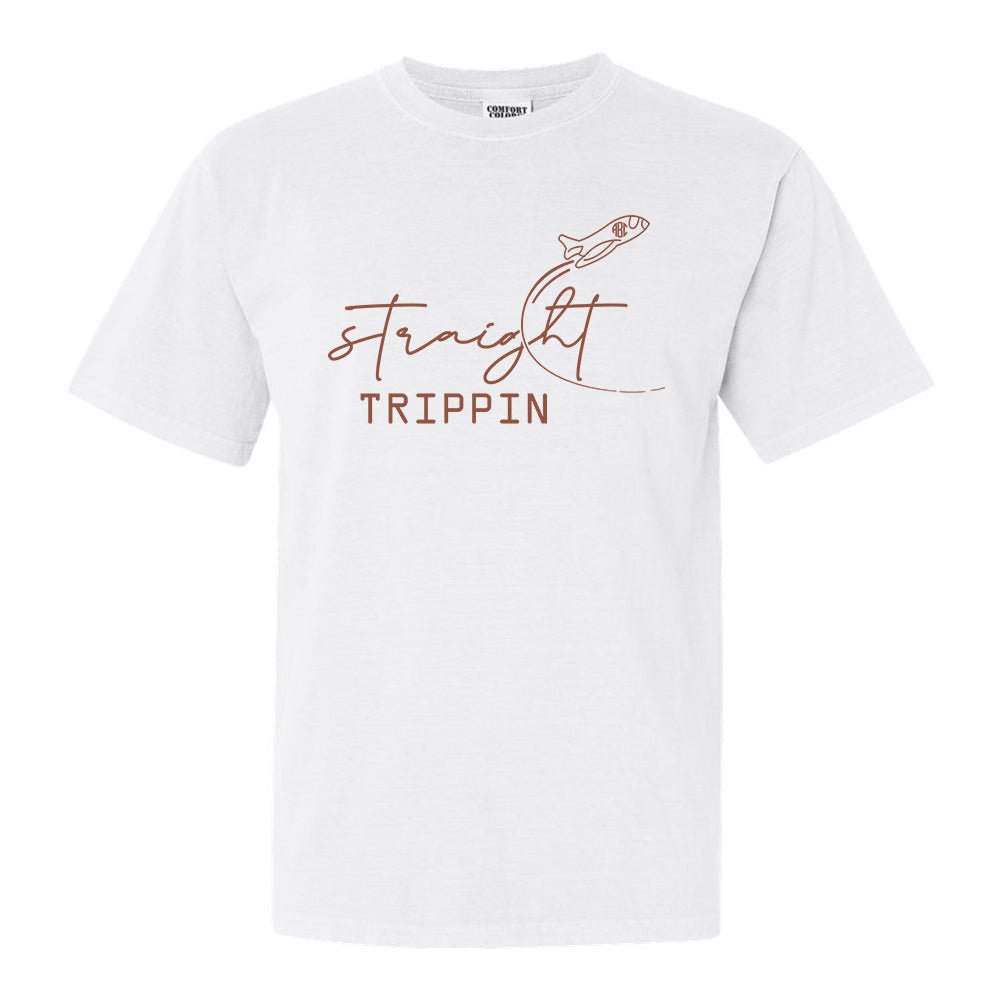 Monogrammed 'Straight Trippin' T-Shirt