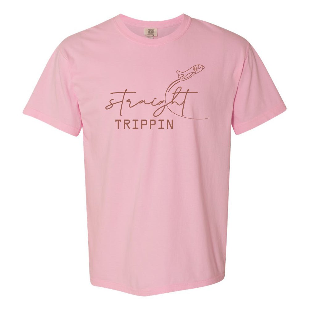 Monogrammed 'Straight Trippin' T-Shirt