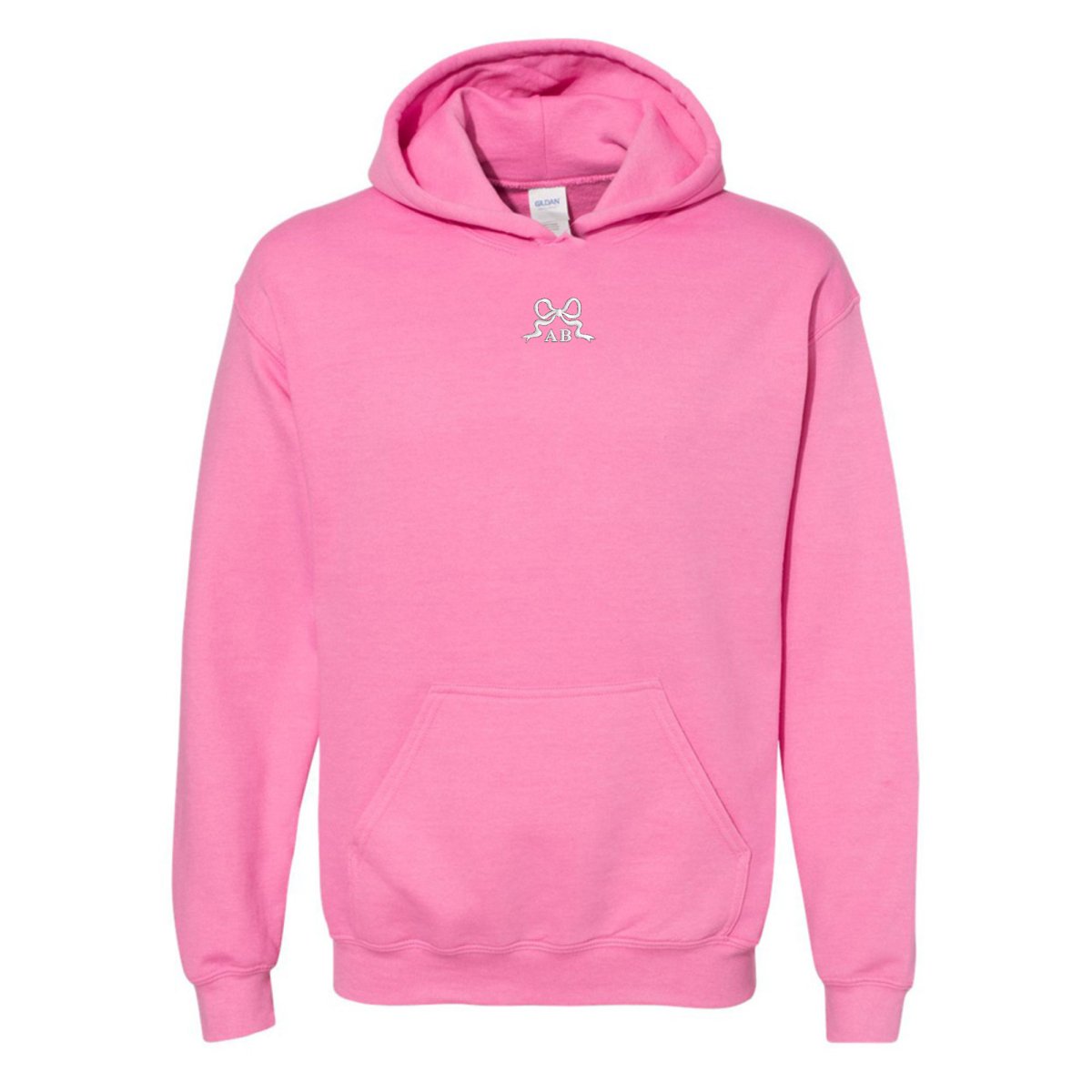Monogrammed 'Tiny Bow' Hoodie