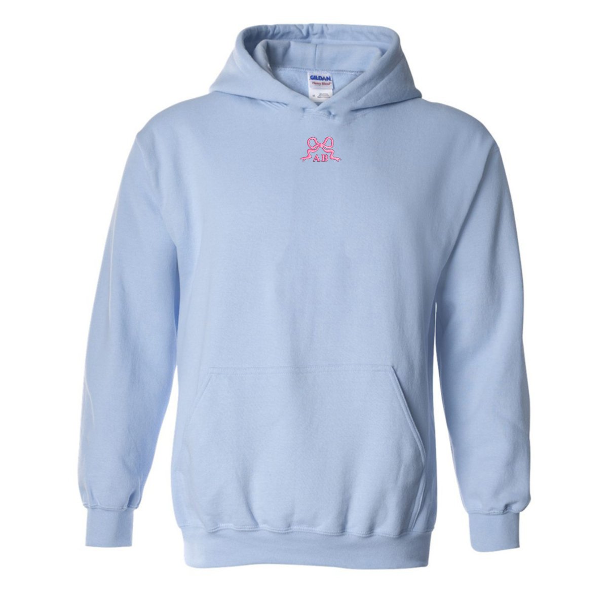 Monogrammed 'Tiny Bow' Hoodie