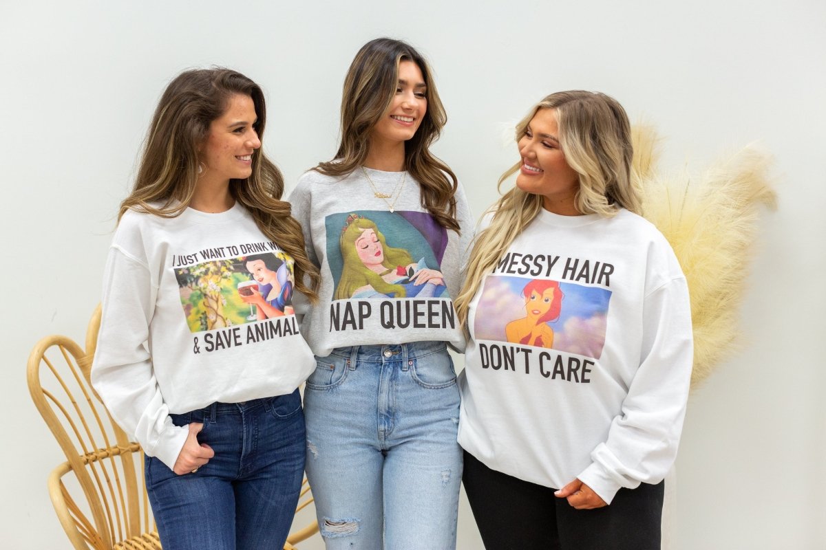 'Nap Queen' Princess Sweatshirt