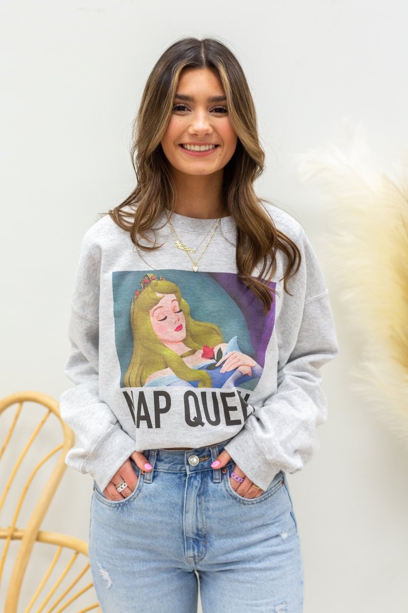 'Nap Queen' Princess Sweatshirt