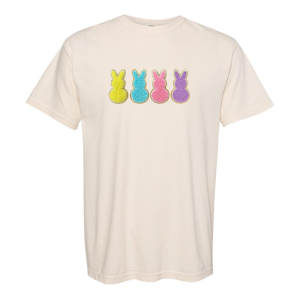 'Peeps' Letter Patch T-Shirt