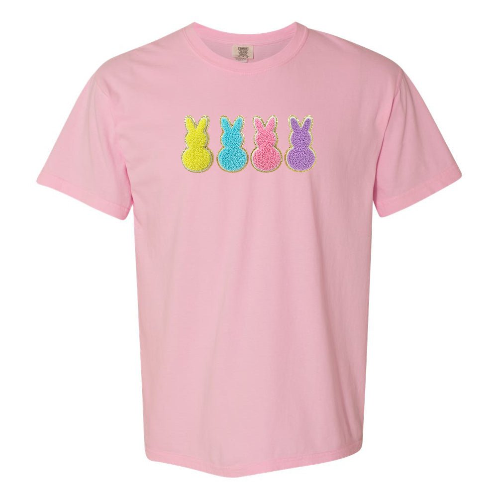 'Peeps' Letter Patch T-Shirt