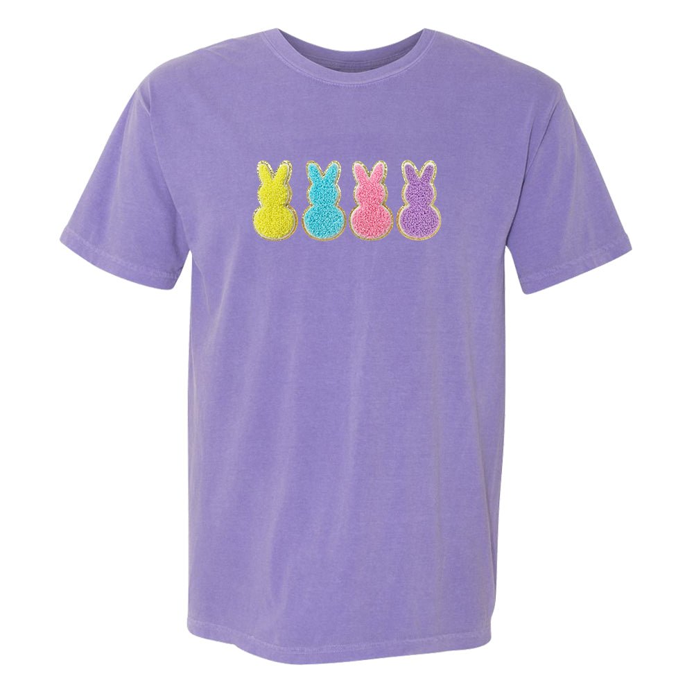 'Peeps' Letter Patch T-Shirt