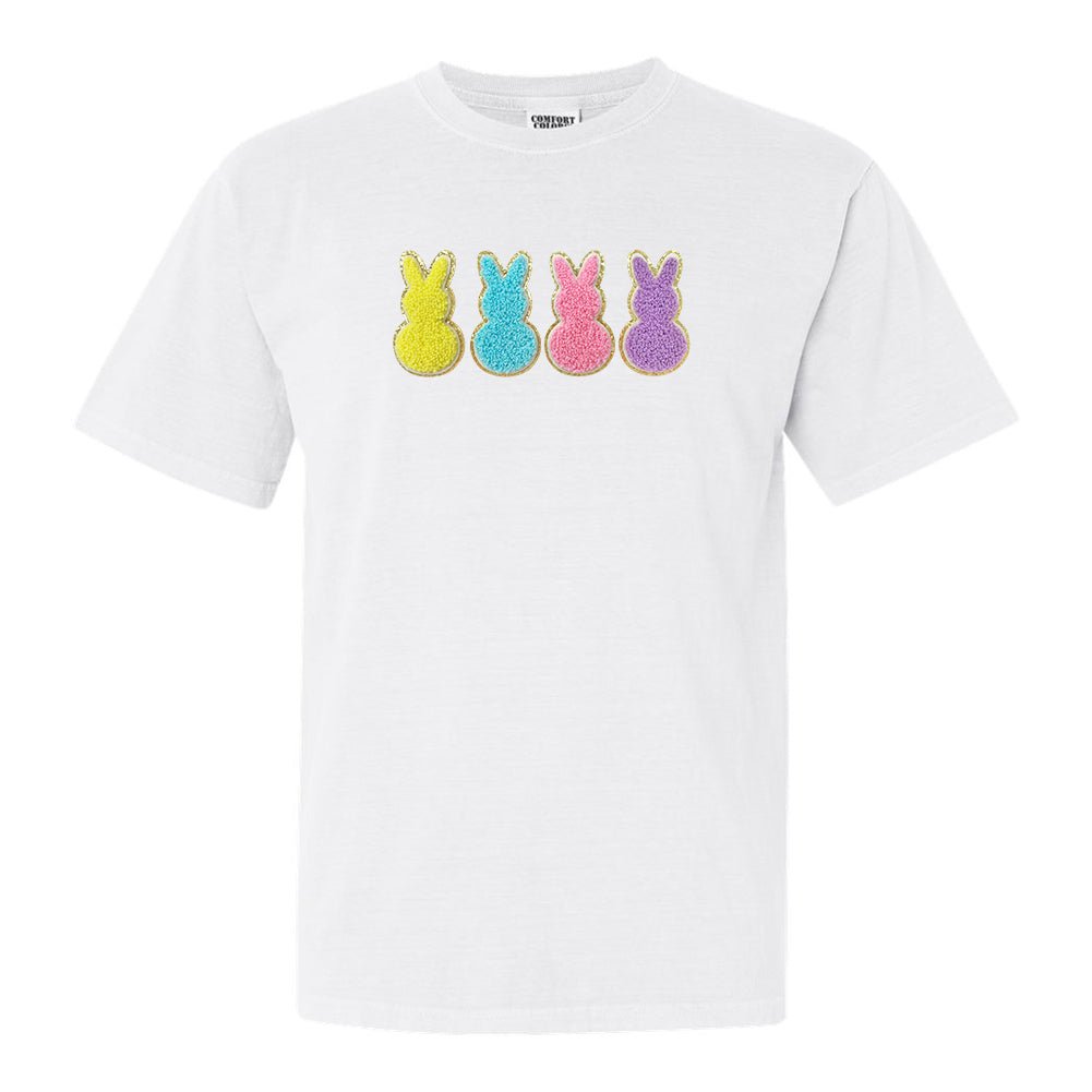 'Peeps' Letter Patch T-Shirt