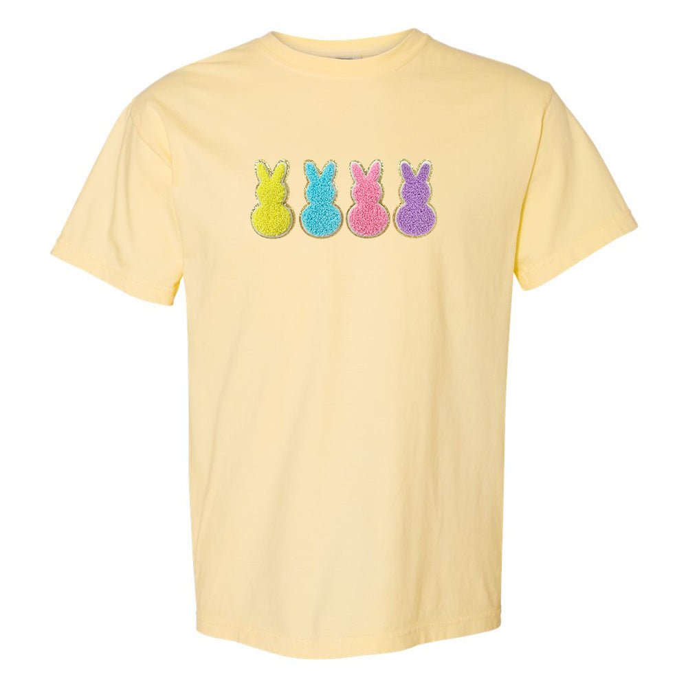 'Peeps' Letter Patch T-Shirt