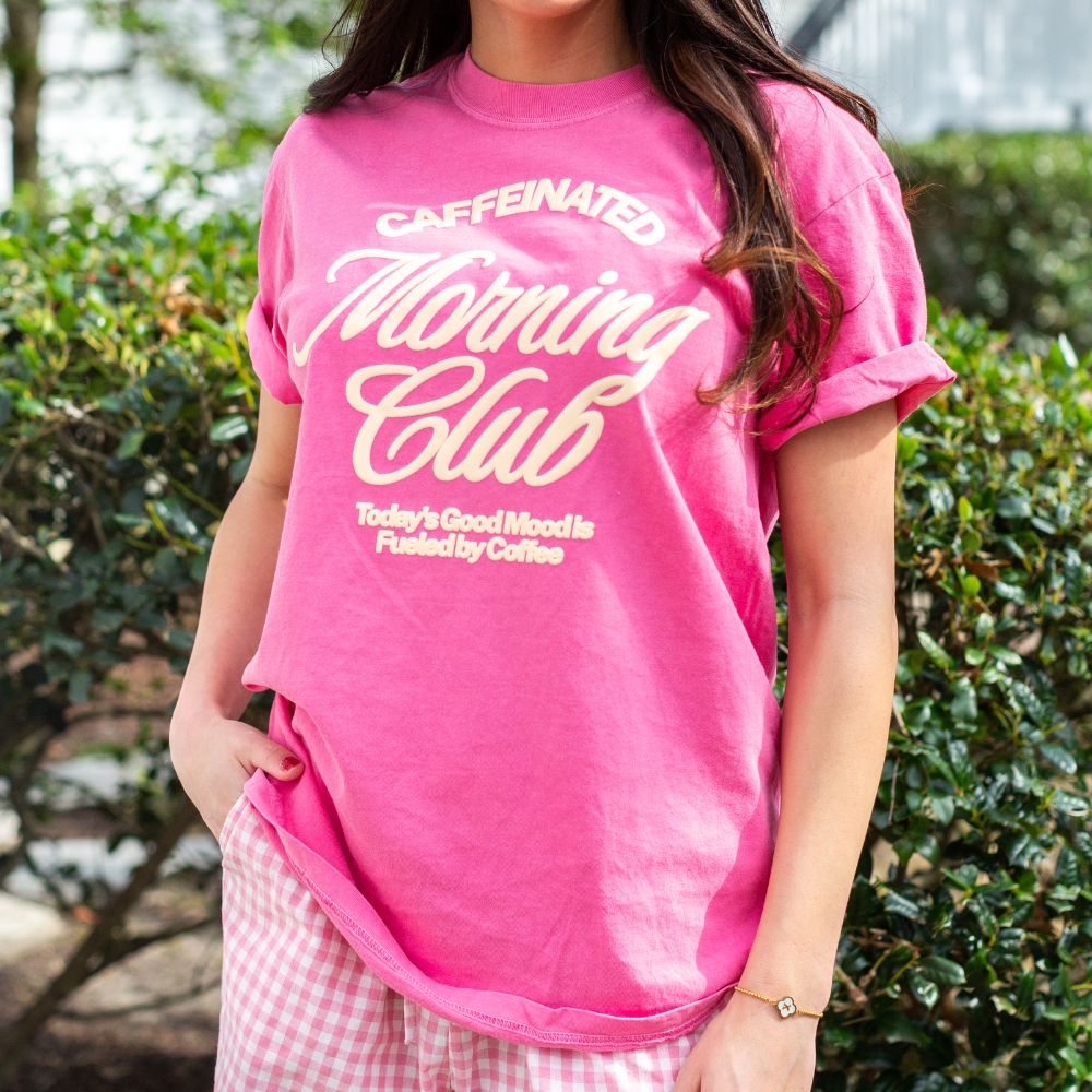 PUFF 'Caffeinated Morning Club' T-Shirt