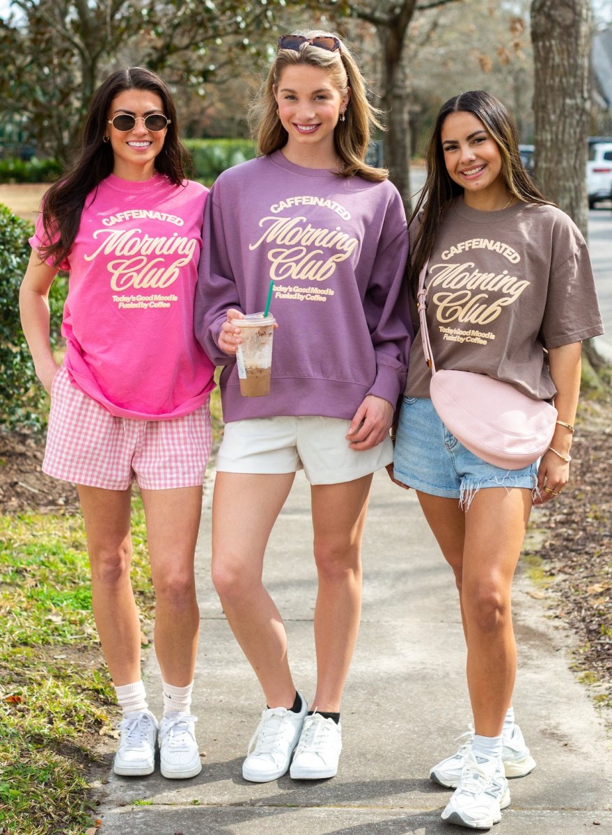 PUFF 'Caffeinated Morning Club' Signature Sweatshirt