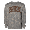 PUFF ‘Espresso’ Camo Hideaway Crewneck