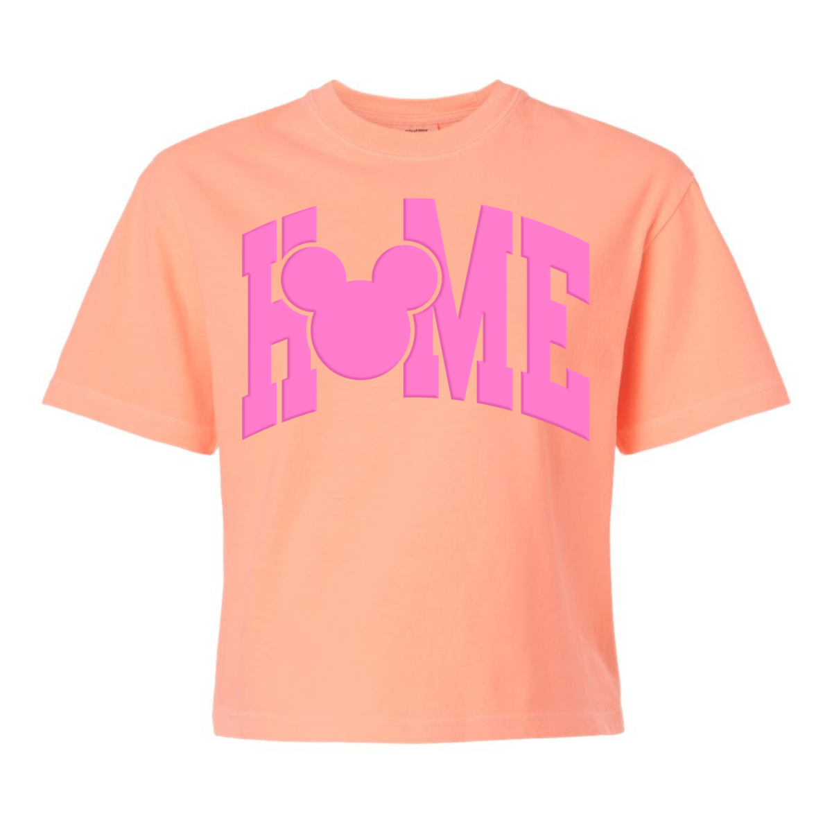 PUFF 'Disney Is HOME' Boxy Tee