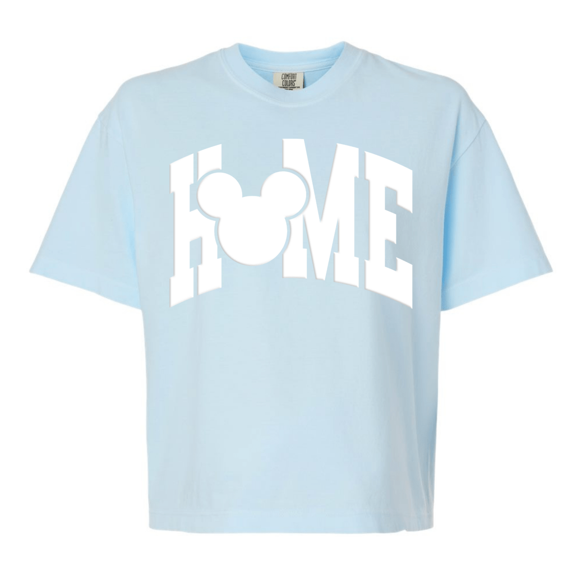 PUFF 'Disney Is HOME' Boxy Tee