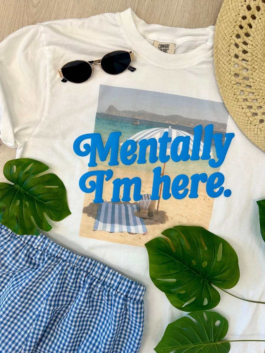 PUFF 'Mentally I'm Here...' T-Shirt