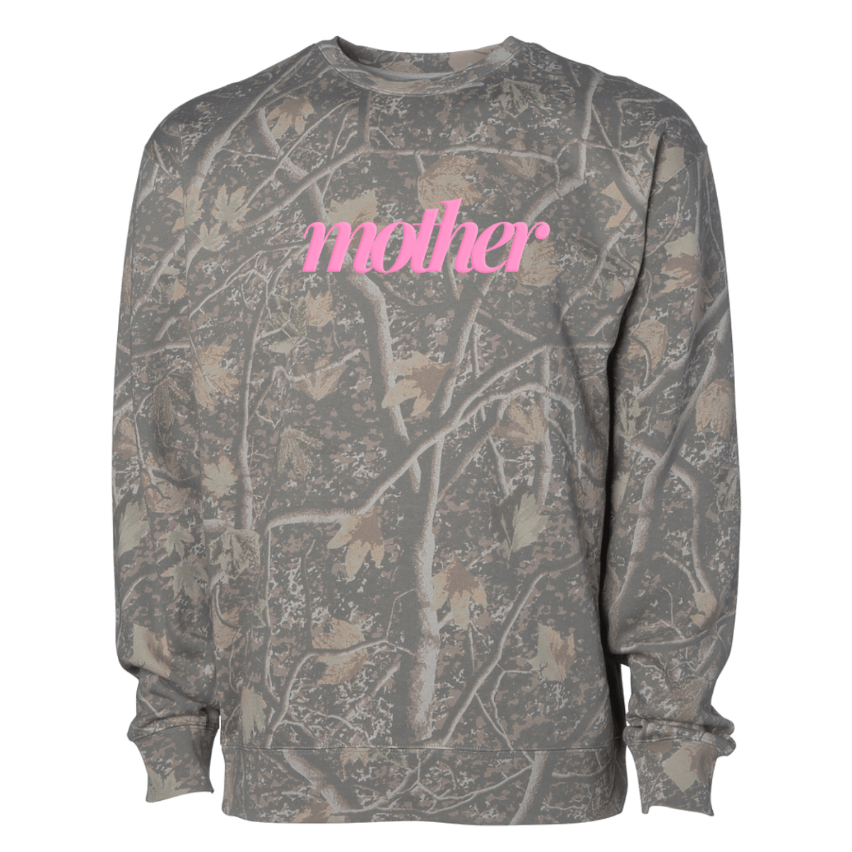 PUFF 'Mom Life' Camo Hideaway Crewneck