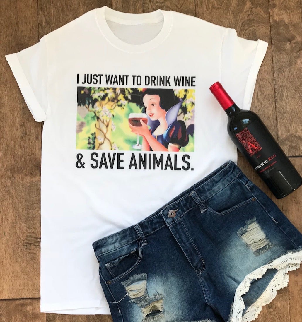'Save the Animals' Princess T-Shirt