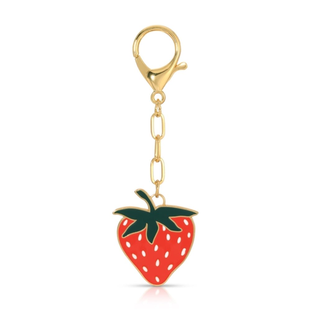 'Strawberry' Bag Charm