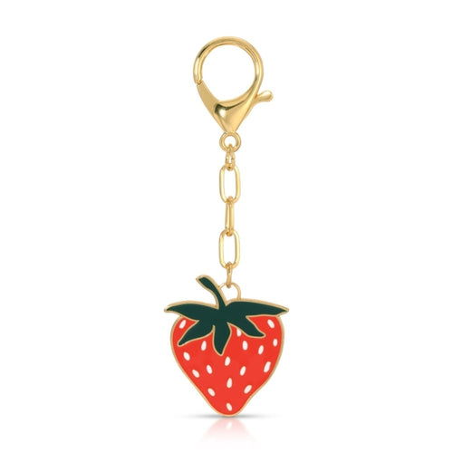 'Strawberry' Bag Charm