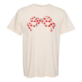 'Strawberry Charm' Appliqué Stitch T-Shirt