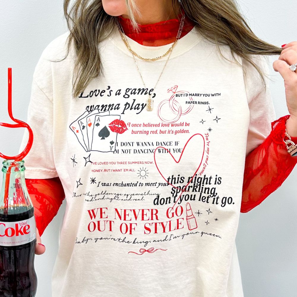 ‘It’s A Love Story’ Valentine’s Day T-Shirt