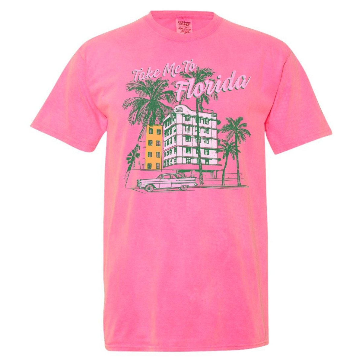 'Take Me To Florida' Retro T-Shirt