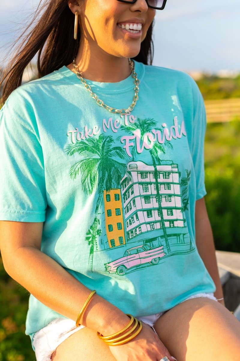 'Take Me To Florida' Retro T-Shirt