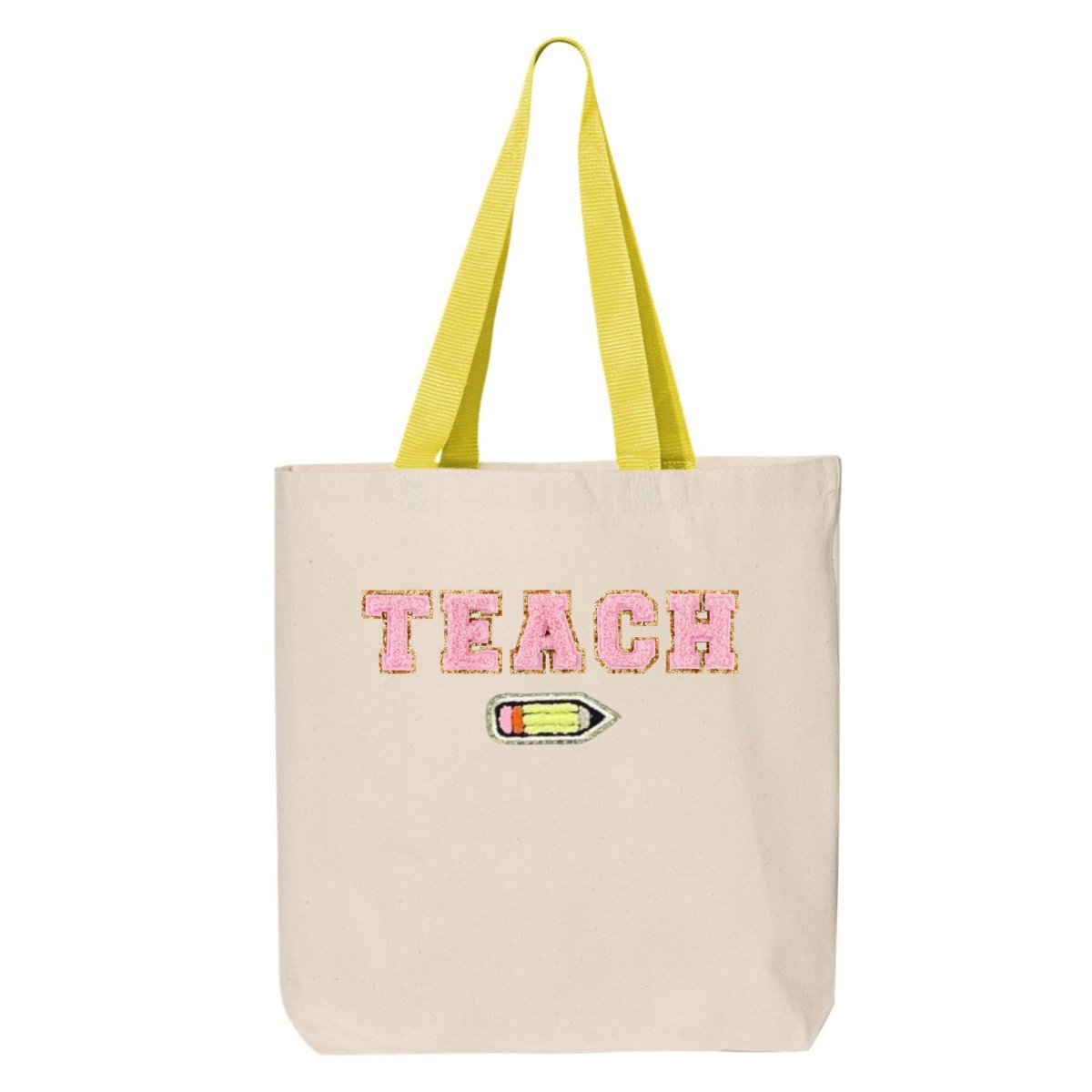 TEACH '#1 Teacher, #2 Pencil' Tote
