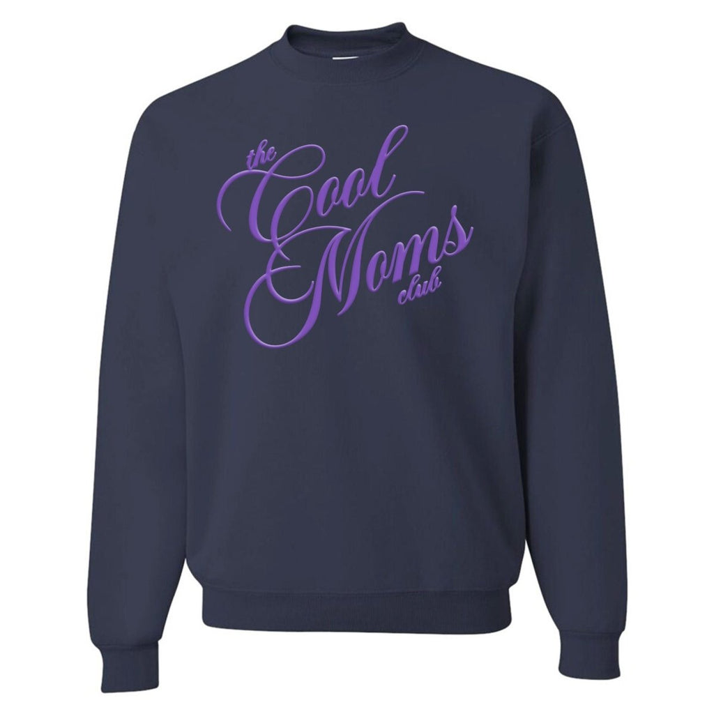 'The Cool Moms Club' PUFF Crewneck Sweatshirt