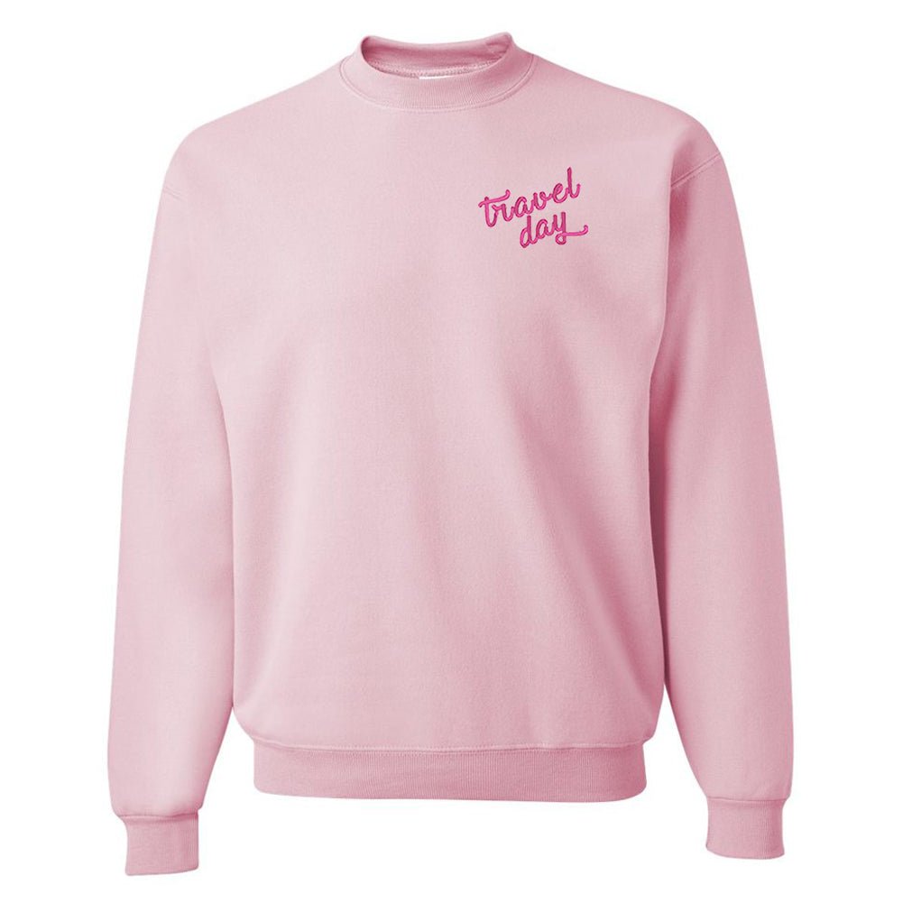 'Travel Day' Crewneck Sweatshirt