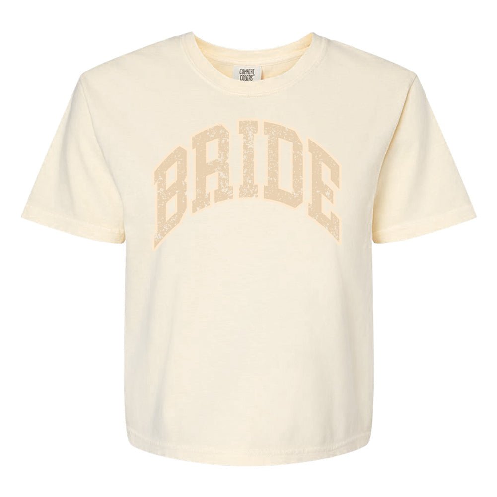 'Varsity Bride' Boxy T-Shirt
